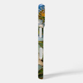 Zonnebloem iPhone Hoesje Gebrandschilderd Geel Blo (Achterkant / Rechts)