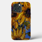 Zonnebloem iPhone / iPad case (Achterkant)