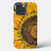 Zonnebloem iPhone / iPad case (Achterkant)