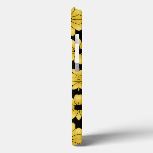 Zonnebloem iPhone / iPad case (Achterkant / Links)