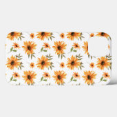 Zonnebloem iPhone / iPad case (Achterkant (horizontaal))