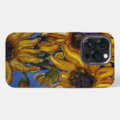Zonnebloem iPhone / iPad case Hoesje (Achterkant horizontaal)