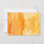 Zonnebloem is op weg Baby shower Dank u Kaart (Achterkant)