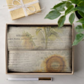  Zonnebloem IV Tissuepapier (Geschenk)