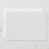 Zonnebloem Ivory Peony Floral Eucalyptus Weddensch Save The Date (Achterkant)