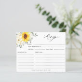 Zonnebloem Ivory Peony Floral Vrijgezellenfeest Re (Staand voorkant)