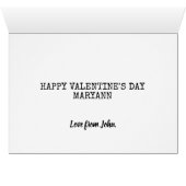 Zonnebloem Je bent mijn Sunshine Cute Valentijnsda (Binenzijde Horizontaal (Onderkant))