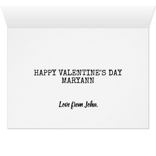 Zonnebloem Je bent mijn Sunshine Cute Valentijnsda (Binenzijde Horizontaal (Onderkant))