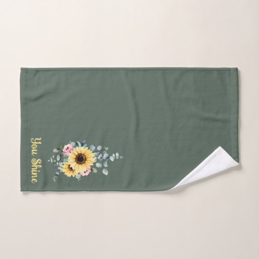Zonnebloem Je Straalt Handdoekenset Bad Handdoek (Handdoek)