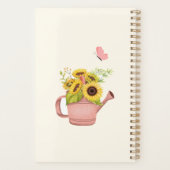 Zonnebloem Jezus is mijn vreugde planner (Achterkant)