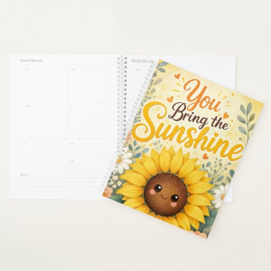 Zonnebloem: Jij brengt het zonlicht Planner (Display)