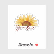 Zonnebloem ''Jij & ik'' trendesthetisch