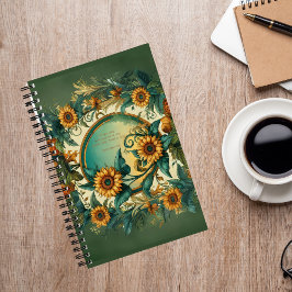 Zonnebloem Journaal met Jezus Notitieboek