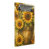 Zonnebloem Journaal Mini Klembord (Schuin)