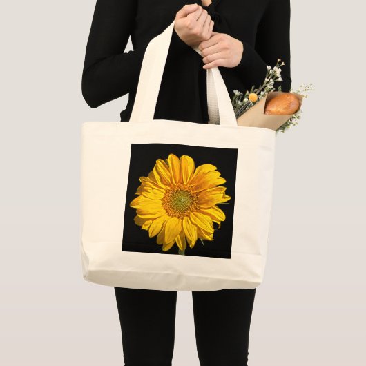 Zonnebloem jtcnm grote tote bag (Voorkant (product))