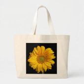 Zonnebloem jtcnm grote tote bag (Voorkant)