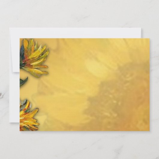 Zonnebloem Jubileum Kaart (Achterkant)