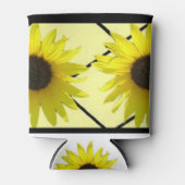 Zonnebloem juichen blikjeskoeler (Voorkant)