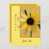 Zonnebloem Kaart (Voorkant / Achterkant)