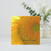 Zonnebloem Kaart (Staand voorkant)