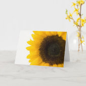 zonnebloem kaart (Gele Bloem)