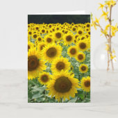 Zonnebloem Kaart (Gele Bloem)