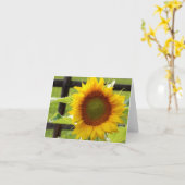 Zonnebloem Kaart (Gele Bloem)