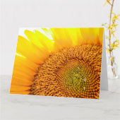 Zonnebloem Kaart (Gele Bloem)