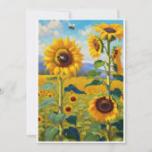 Zonnebloem Kaart Een vrolijke noot (Voorkant)