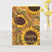 Zonnebloem Kaart Geel Bloem Kaart (Gele Bloem)