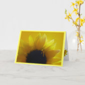 Zonnebloem Kaart Geel Bloem Wenskaart (Gele Bloem)