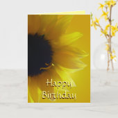 Zonnebloem Kaart Gele Bloem Verjaardagskaarten (Gele Bloem)