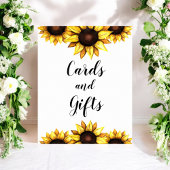 Zonnebloem Kaarten Geel-witte Florence Poster