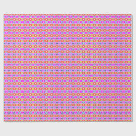 Zonnebloem Kaleidoscoop Cadeaupapier