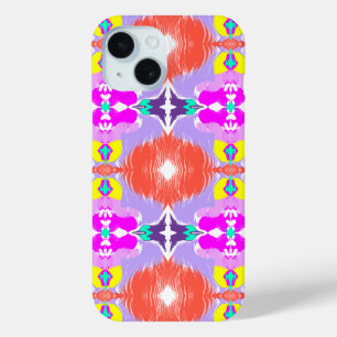 Zonnebloem Kaleidoscoop iPhone 15 Case