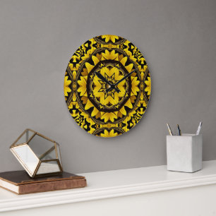Zonnebloem Kaleidoscoop Grote Klok