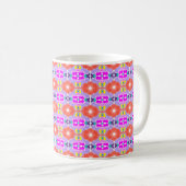 Zonnebloem Kaleidoscoop Koffiemok (Voorkant rechts)