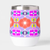 Zonnebloem Kaleidoscoop Kussensloop (Achterkant)