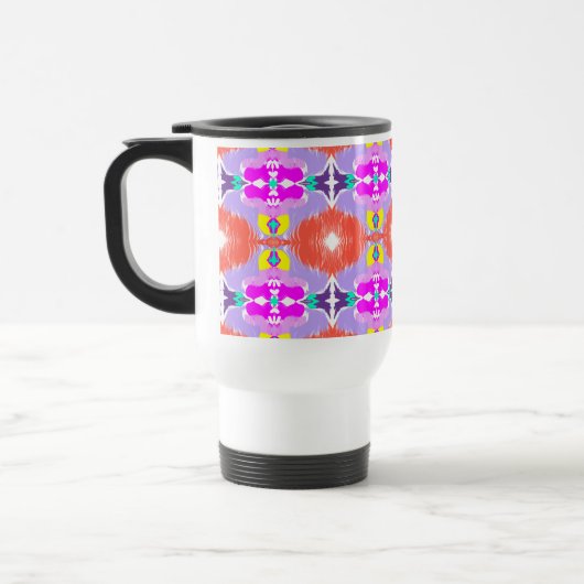 Zonnebloem Kaleidoscoop Worp Kussen Reisbeker (Links)