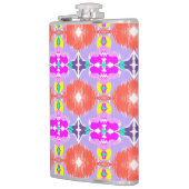 Zonnebloem Kaleidoscoop Worpkussen Heupfles (Links)
