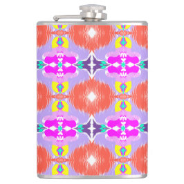 Zonnebloem Kaleidoscoop Worpkussen Heupfles