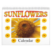 zonnebloem kalender (Hoes)