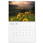 Zonnebloem Kalender Home Muur Agrarisch (Feb 2026)