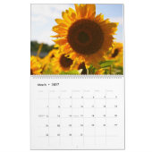 Zonnebloem Kalender Home Muur Agrarisch (Mar 2027)