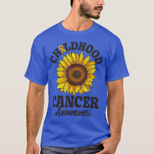 Zonnebloem Kanker Bewustheid Ribbon Vrouwen T-shirt