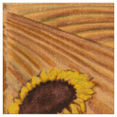 Zonnebloem Katoen of poly Stof (Close Up)