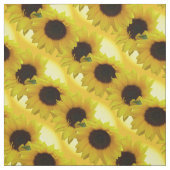 Zonnebloem Katoen of poly Stof (Swatch)
