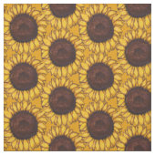 Zonnebloem Katoen of poly Stof (Swatch)