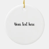 Zonnebloem Keramisch Ornament (Achterkant)