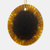 Zonnebloem Keramisch Ornament (Links)